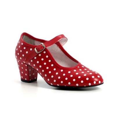 Polka-dot Flamenco Shoes