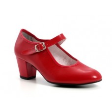 Red flamenco shoes 15