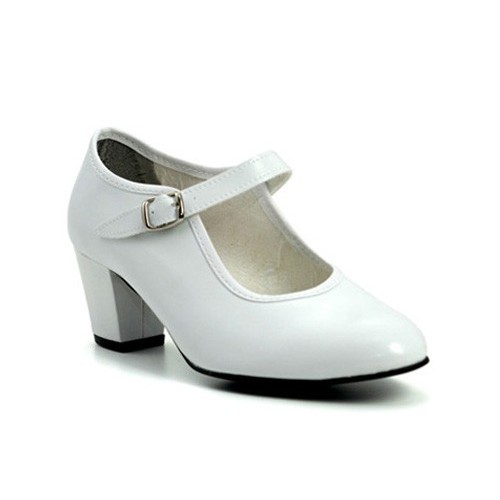 White Flamenco Shoes