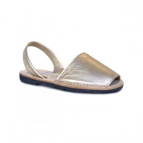 Metallic Minorcan sandals - RIA