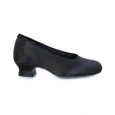 Low satin flamenco shoes