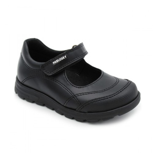 Girls school shoes Pablosky 334220 Black