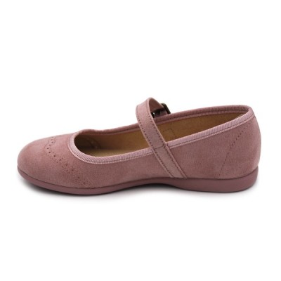 Faux suede mary jane Tokolate 1193-02 Pink