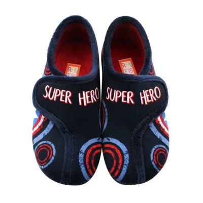SUPER HERO slippers Ralfis 8275 Navy