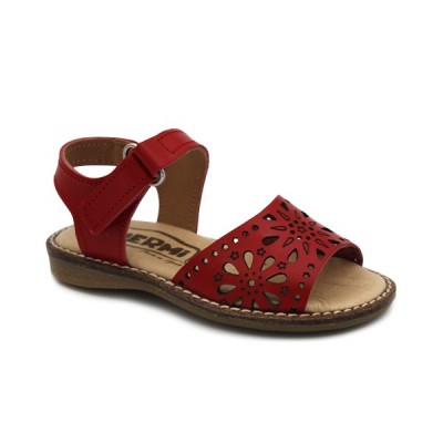 Girls velcro sandals Hermi MC413 Red
