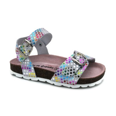Girls bio sandals Hermi MC526 Silver