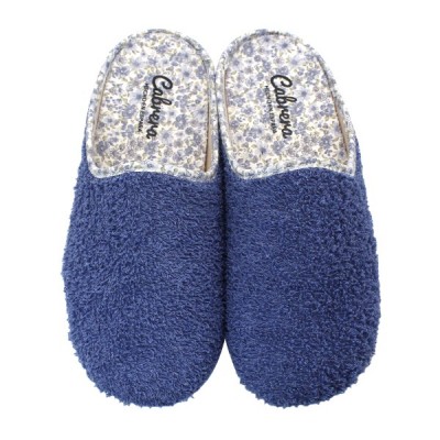 Women towel slippers Cabrera 3210 Blue