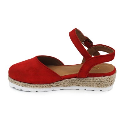 Girls buckle sandals Bubble Kids 2918 Red