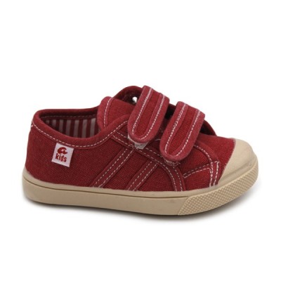 Girls velcro sneakers AN8040 Red