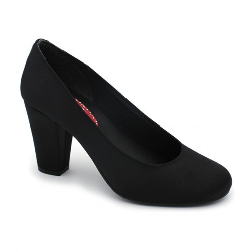 Satin flamenco shoes high-heel 23