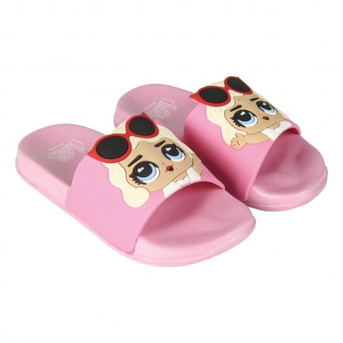 Sizes from 26 to 33 Elastic Band | Light Blue/Pink Flip Flops Girls LOL Surprise! with Glitter 9,5 Chield UK
