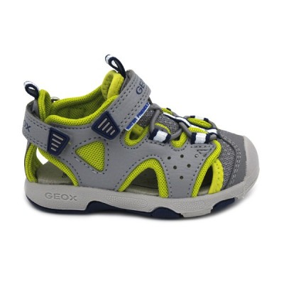 Boy sport sandals Geox Multy B020FA grey