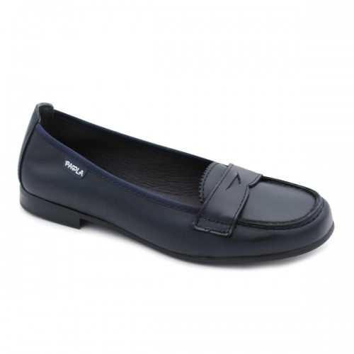 School shoe by Paola 844520 Navy