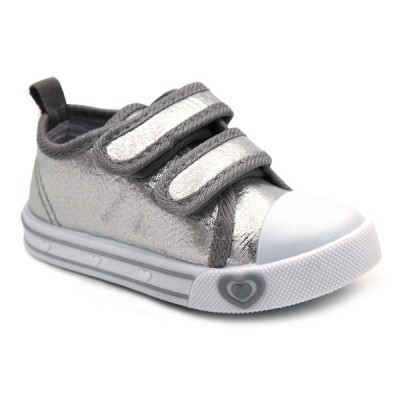 Metallic sneakers Bubble Kids 2784 Silver