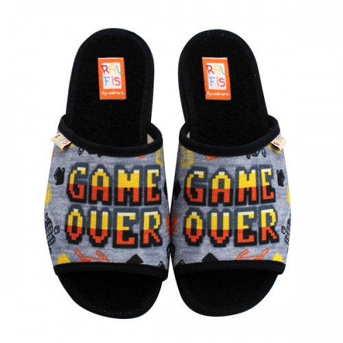 GAME OVER slippers Ralfis 8386
