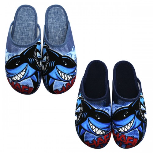 Boys SHARK slippers 6035