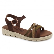 Girl leather sandals Mustang 48040