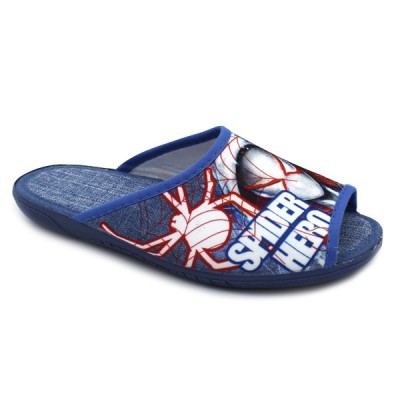 Boy house shoes Spider 6451 blue