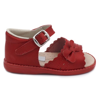 Girls bow sandals HERMI K450 Red