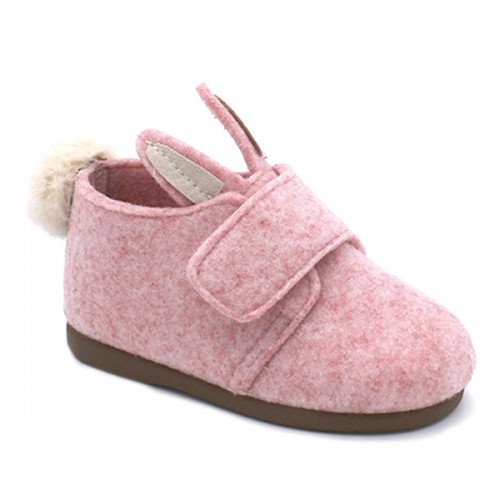 House boots rabbit Tokolate 1156-16 pink