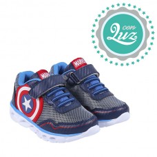 Zapatillas luz Capitán América 4992