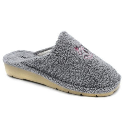 Wedge slippers Berevere V2426 gray