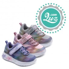 Girls light sneakers Bubble Kids C100