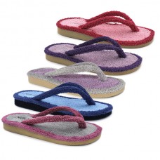Women bicolour slippers Berevere V9301