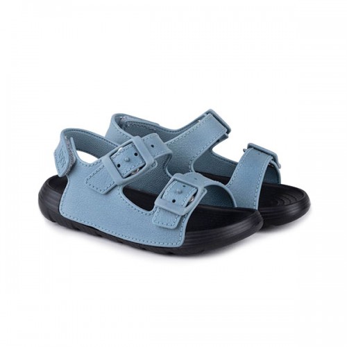 Double buckle sandals IGOR MAUI Black/Blue