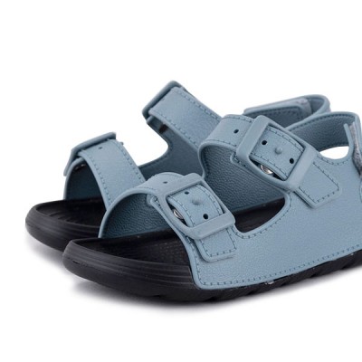 Double buckle sandals IGOR MAUI Black/Blue
