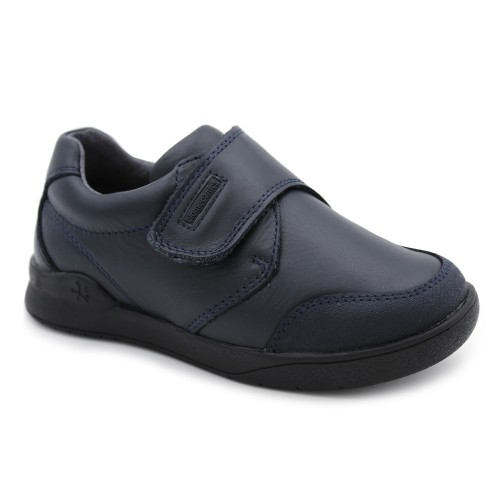 Boys school shoes Biomecanics 161129 navy
