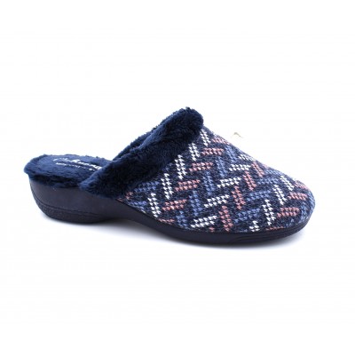 Women slippers Cabrera 5497 Navy