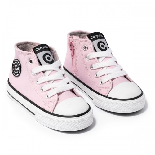 High heels sneakers Conguitos 28305 pink