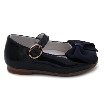 Patent leather mary jane Bubble Kids 2708 navy