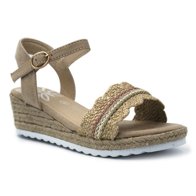 Beige sandals Austen MTNG 48744 for girls and women