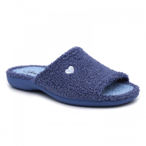 Women TOWEL slippers Cabrera 4307 Blue