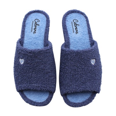 Women TOWEL slippers Cabrera 4307 Blue