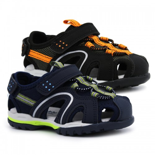 Boys sport sandals BUBBLE KIDS 605 with velcro