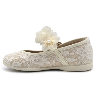 Girls laces mary mary BATILAS 116/124/11 Beige