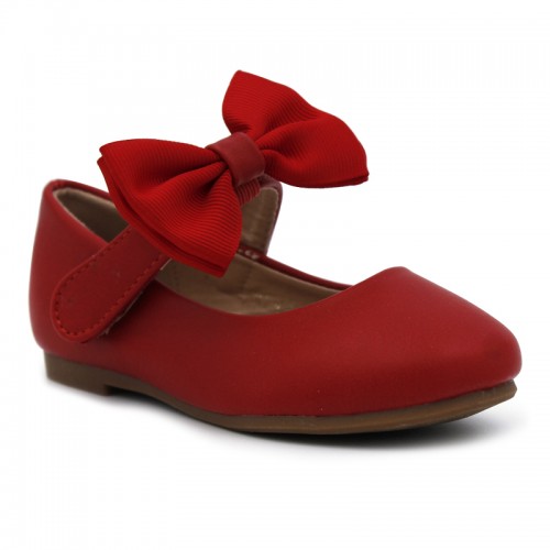 Mary Jane with/without laces BUBBLE KIDS 604 Red