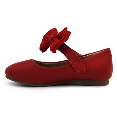 Mary Jane with/without laces BUBBLE KIDS 604 Red