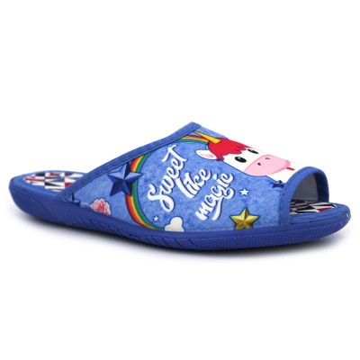 Unicorns slippers ALCALDE 6262 Blue