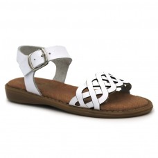 White sandals for girls HERMI 3006