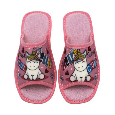 Slippers towel insole HERMI CH672