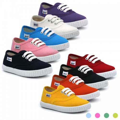 English canvas shoes for kids