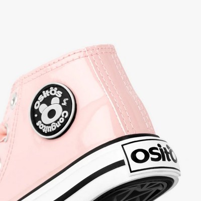 Patent high sneakers Osito by conguitos 141058 Pink
