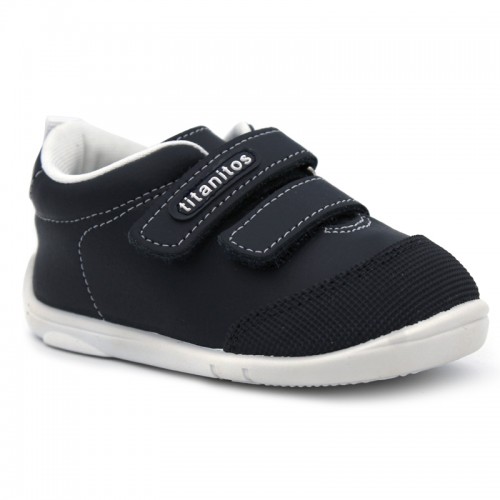 Washable barefoot sneakers in white or navy | TITANITOS ORSO
