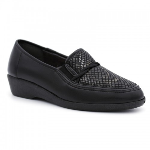 Zapatos ancho especial DR CUTILLAS 67473 Negro