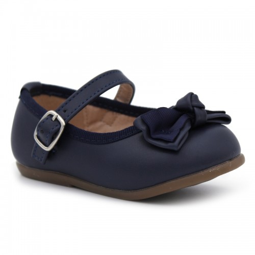 Baby girls Mary Janes BUBBLE KIDS 859 Navy