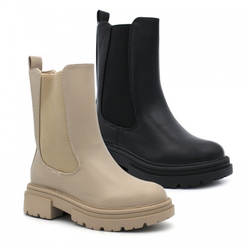 High chelsea boots for girls, BUBBLE KIDS 818